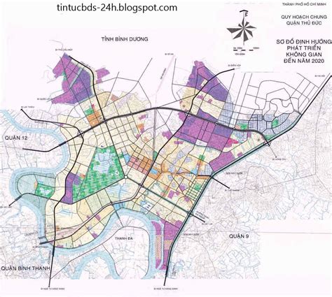 bản đồ quy hoạch quận thủ đức