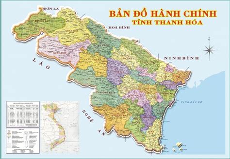 bản đồ tỉnh thanh hoá