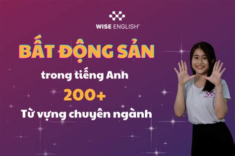 bất động sản tiếng anh