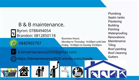 B And B Maintenance