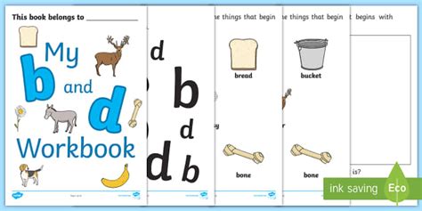 b and d worksheets dyslexia