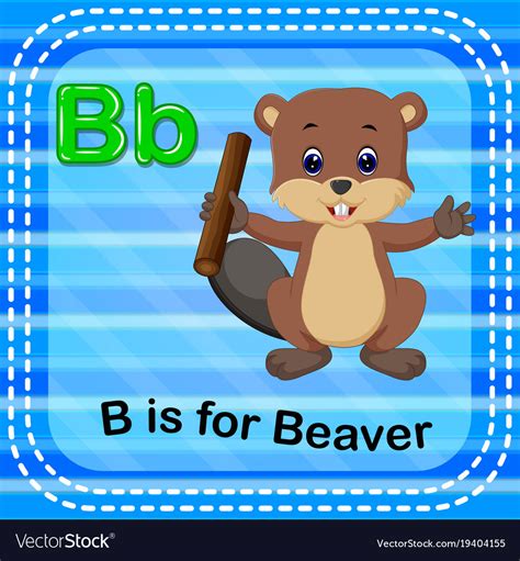 b is for beaver
