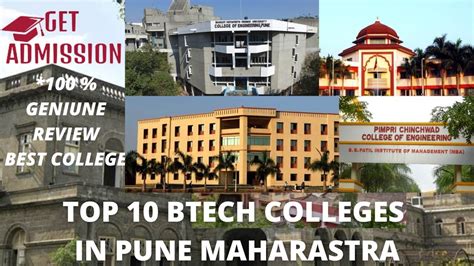 b tech colleges in pune list