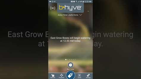 B Hyve Smart Watering App