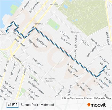b11 bus route