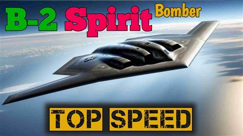 B2 Bomber Top Speed