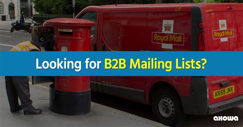 b2b email lists uk