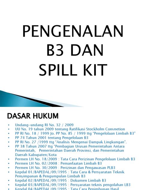 Top Populer Contoh Limbah B3 Ide Instimewa Riset