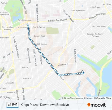 b41 bus time schedule