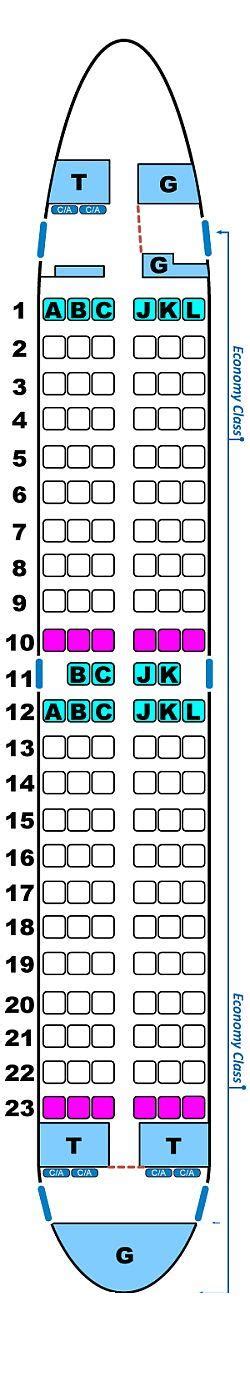 b737-700 seat map