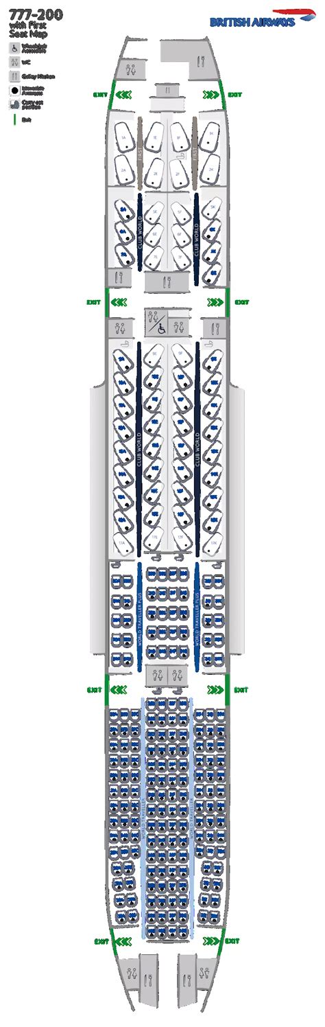 ba 777 seat map