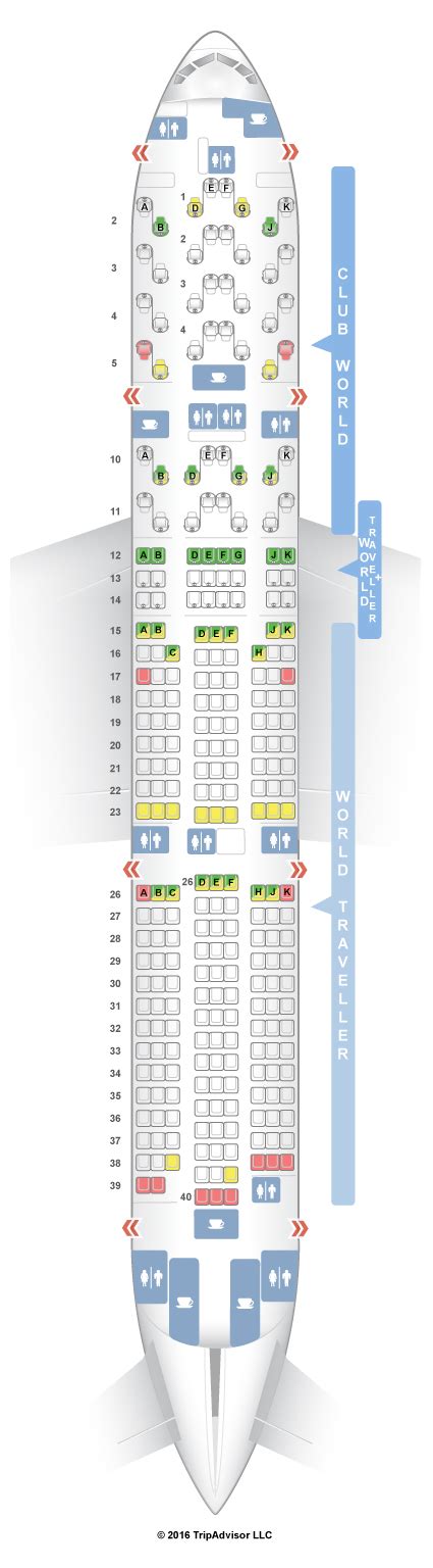 ba boeing 777 seating plan