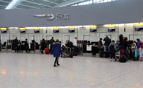 ba first class check in heathrow terminal 5