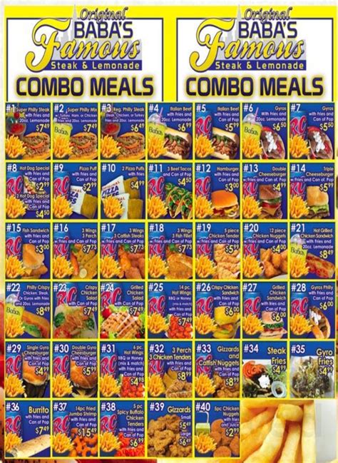 Babas Lemonade Flavors