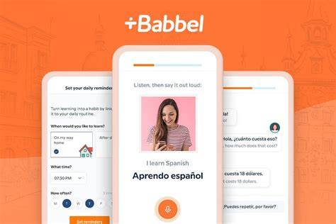 Babbel app screenshot
