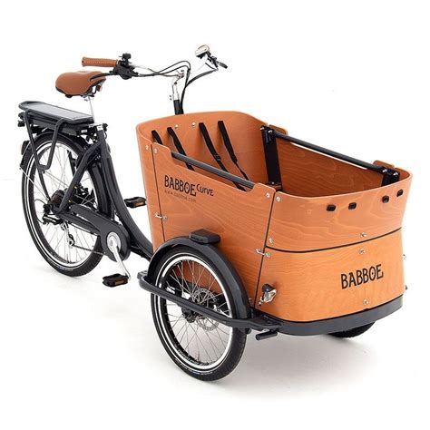 babboe curve electric cargo bike