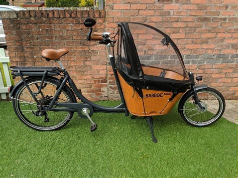 babboe mini cargo bike