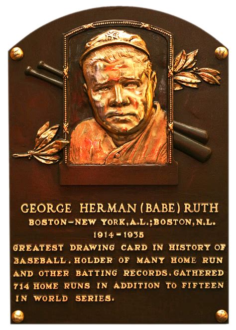 babe ruth baseball league hall of fame