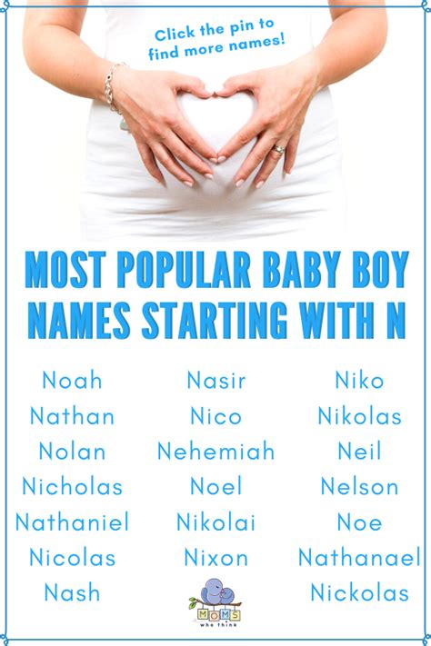 Babies Names Beginning With N