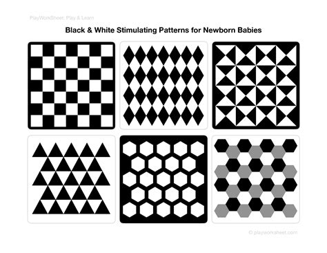 Babies Like Black White Patterns