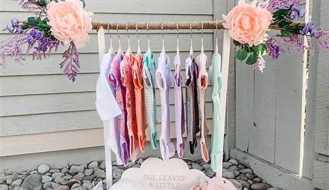 Baby Clothes Hanging Ideas line Shower Google Search Shower line