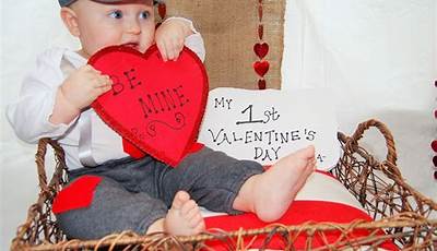 Baby First Valentines Photoshoot