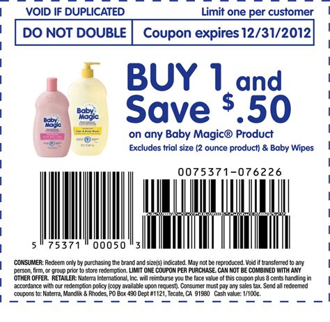 Baby Magic® Coupons for May 2021 (NEW Coupons)