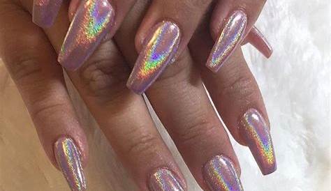 Baby Pink Chrome Coffin Nails 43 Nail Ideas For Shaped