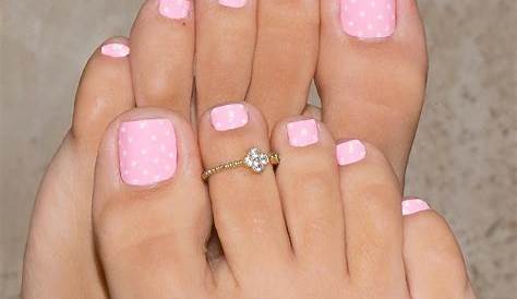 Baby Pink Toenails Best Summer Toe Nail Designs DIY Cuteness