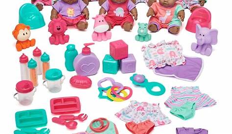 Baby Room Play Set Kid Connection 16 Piece 8 Inch Mini