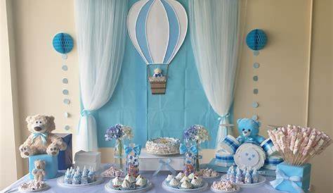 decoracion economica de baby shower en casa | Baby shower con temática