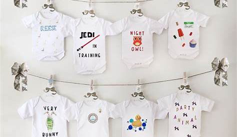 Baby Shower Onesies Ideas The Best Onesie Decorating Home Family Style And