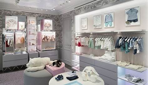 Newborn Baby Boutique Clothing Shop Design Display