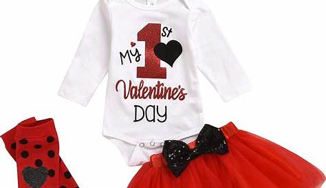 Baby Valentines Outfit Amazon Adorable Girl ️ My Funny Valentine