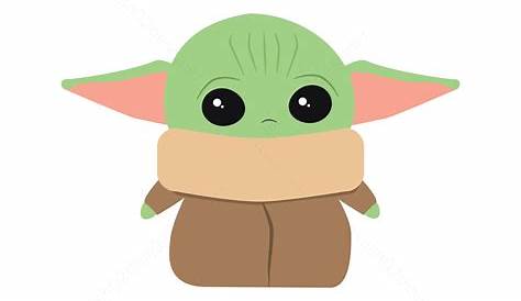 Baby Yoda svg Baby Yoda Clipart svg Yoda Head svg Yoda svg | Etsy