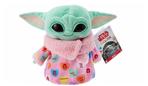 Baby Yoda Valentine's Day Plush