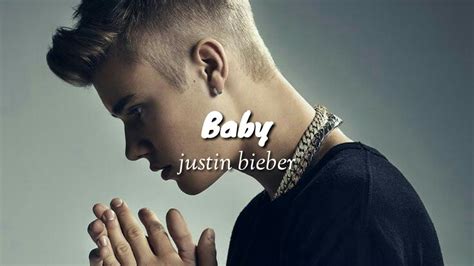 baby baby justin bieber letra