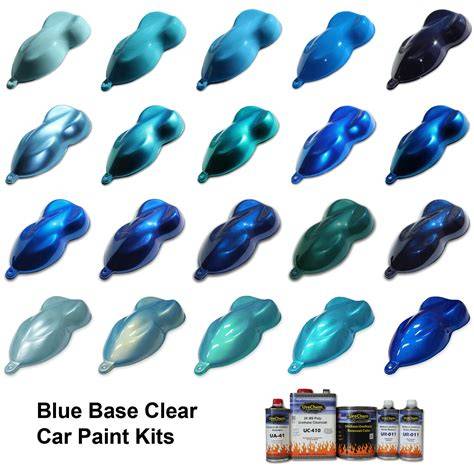 Blue Ferrari Peelable Paints