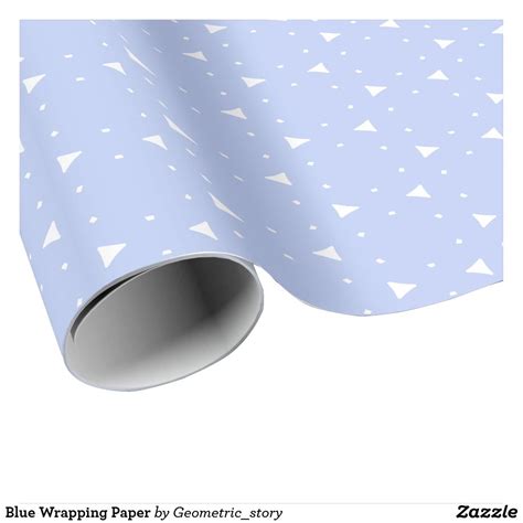 baby blue gift wrapping paper
