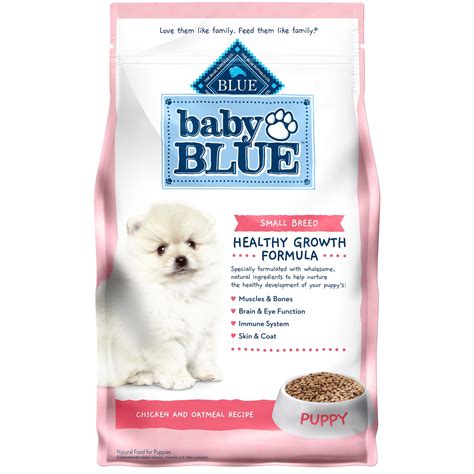 baby blue small breed puppy food