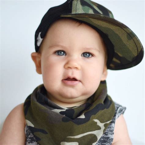 baby boy camo hat