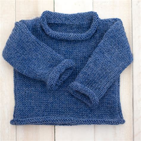 Baby Boy Sweater Knitting Tutorial