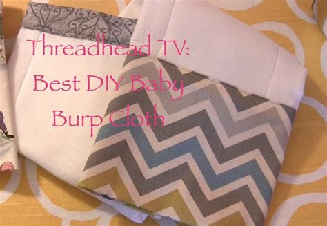 Baby Burp Cloth Tutorial