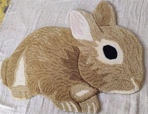 baby cotton bunny rugs
