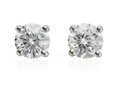 baby diamond earrings tiffany