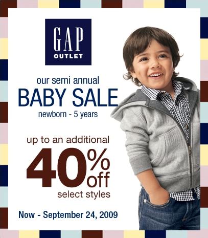 baby gap outlet coupon