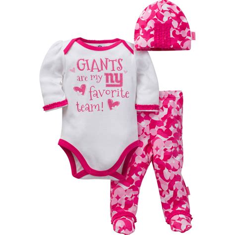 baby girl ny giants outfit