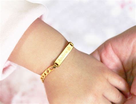 baby gold bracelet girl