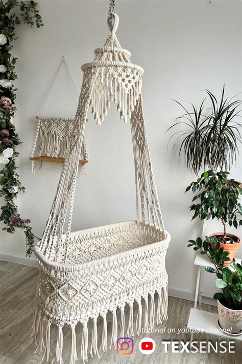 Baby Macrame Swing Bed