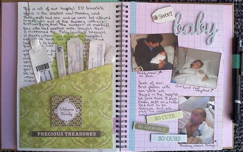 baby memory book ideas